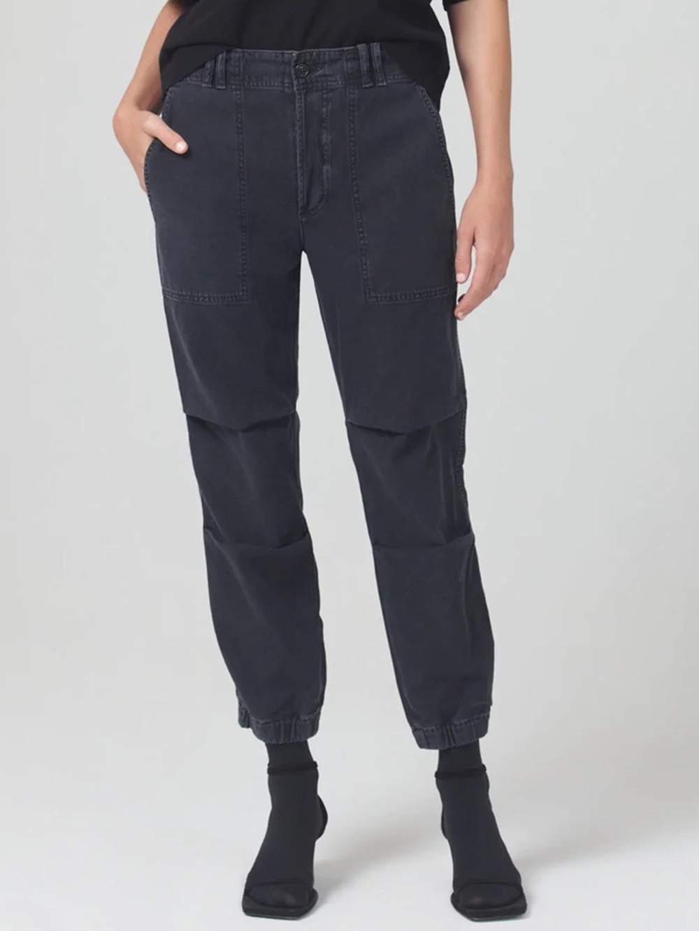 NWOT Citizens of Humanity Agni utility trouser 27 washed black